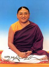 薩迦天津法王法像