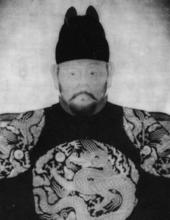 即位初期的太祖李成桂（1915年繪）