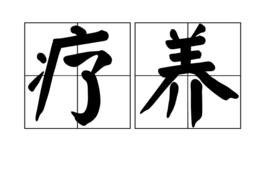 療養[漢語詞語]