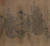 北京故宮博物院藏《貨郎圖》局部圖