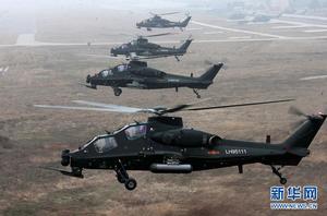 武直-10編隊,注意機身編號