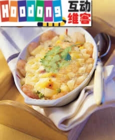 烤蝦仁鳳梨飯 烤蝦仁鳳梨飯