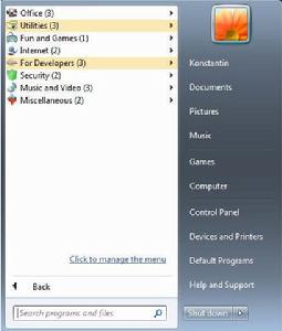 Handy Start Menu的軟體截圖