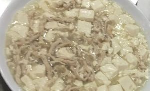 豆腐肉絲羹 豆腐肉絲羹