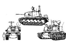 M247自行高射炮三視圖