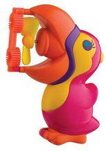 鸚鵡造型的風扇泡泡機