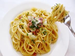 培根蛋醬麵條 培根蛋醬麵條