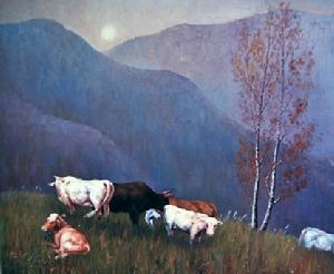 《秋韻》110cm*120cm1992年