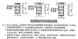 梁側縱向構造鋼筋