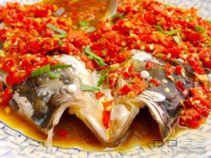 大蒜豉椒煮大魚頭 大蒜豉椒煮大魚頭