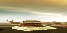 漢代洛陽的宮殿復原圖