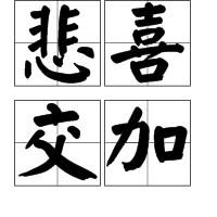 悲喜交加 悲喜交加