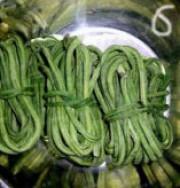 泡豆角的製作過程