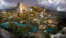 探險島全景效果圖