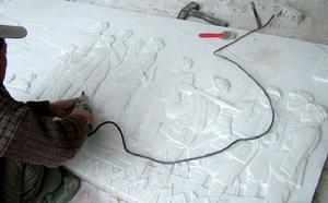 （圖）雕刻打磨