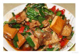 豆腐乾炒回鍋肉 豆腐乾炒回鍋肉