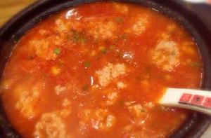 西紅柿肉丸湯 西紅柿肉丸湯