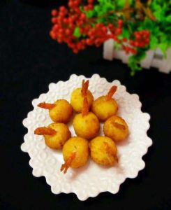 黃金土豆蝦球 黃金土豆蝦球