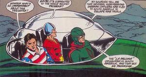 阿蘭&middot;阿姆斯特朗與飛彈俠、一分鐘人在“The Gyrosub”中