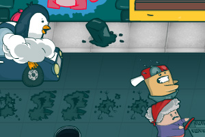 躲避企鵝追殺 躲避企鵝追殺