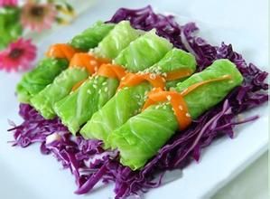 錦帶包菜卷 錦帶包菜卷