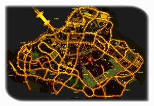 天使之城主城地圖