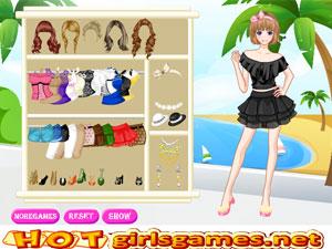 美麗的沙灘女孩 美麗的沙灘女孩