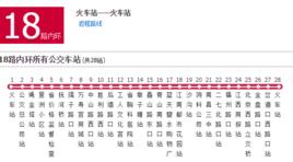 南昌公交18路內環 南昌公交18路內環