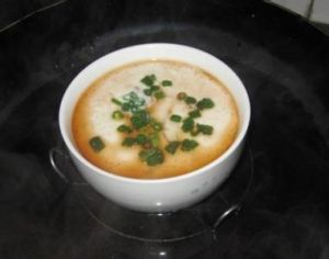 蟹粉蒸雞蛋羹 蟹粉蒸雞蛋羹