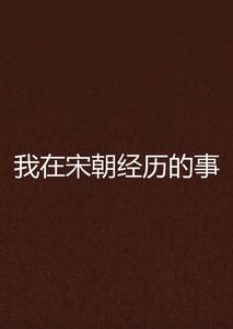 我在宋朝經歷的事