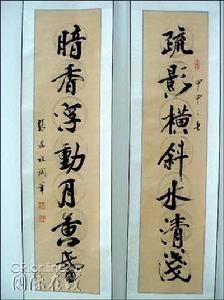 疏影橫斜水清淺 暗香浮動月黃昏