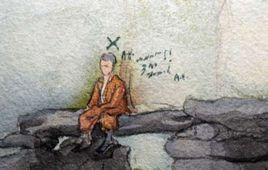 阿道夫·希特勒最早自畫像 阿道夫·希特勒最早自畫像