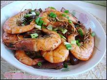 洋蔥炒大蝦 洋蔥炒大蝦