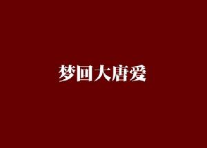 夢回大唐愛 夢回大唐愛