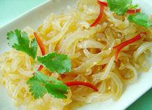 海蜇皮的各種圖片