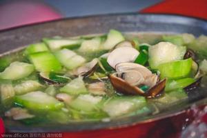 絲瓜炒蛤蜊 絲瓜炒蛤蜊
