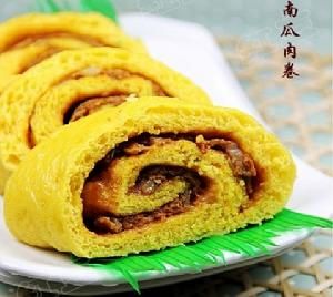 南瓜肉卷 南瓜肉卷