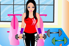 美麗健身女孩 美麗健身女孩