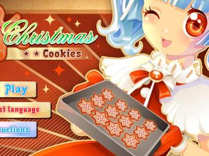 美女聖誕甜餅 美女聖誕甜餅