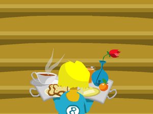 小妹妹端早餐 小妹妹端早餐