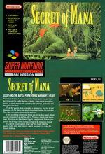 SFC《聖劍傳說2》美版封面