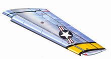F-86 的前緣縫翼示意圖