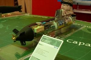 安德拉斯塔瀕海潛艇模型