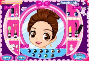 女孩課上化妝 女孩課上化妝