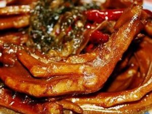 香滷鴨掌 香滷鴨掌