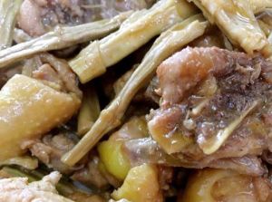 筍乾悶雞肉 筍乾悶雞肉