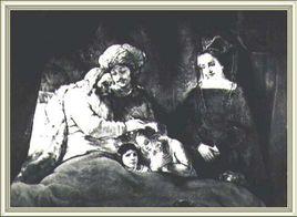 雅各祝福約瑟的孩子們 雅各祝福約瑟的孩子們