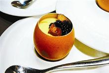 魚子醬蒸山水蛋