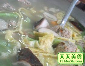 冬瓜氽丸子 冬瓜氽丸子