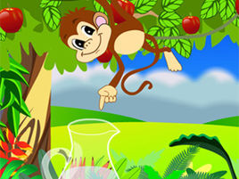 小猴摘水果 小猴摘水果